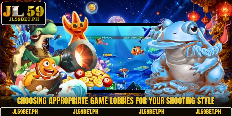 Choosing appropriate game lobbies for your shooting style