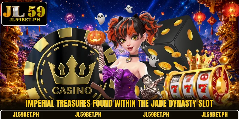 Imperial treasures found within the Jade Dynasty slot