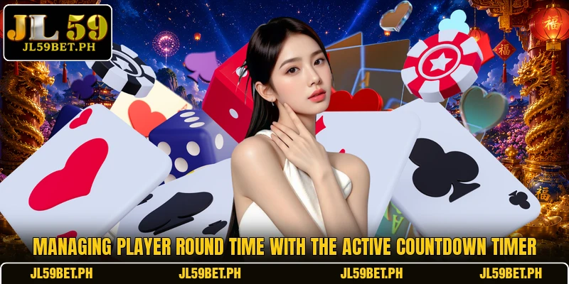 Managing player round time with the active countdown timer
