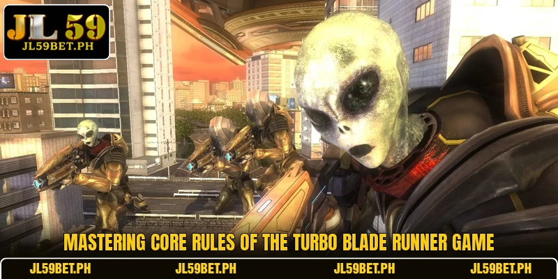 Mastering core rules of the Turbo Blade Runner game