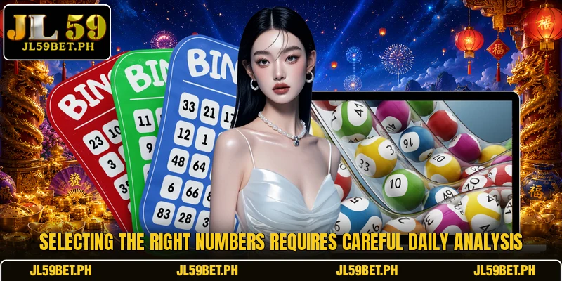 Selecting the right numbers requires careful daily analysis
